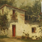 Martinu (19th century) ‘Façade of a farmhouse’