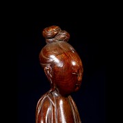 Chenxiangmu ‘Lady’ wooden figure, Qing dynasty