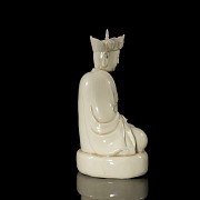 Glazed porcelain figurine ‘Monk’, Qing dynasty