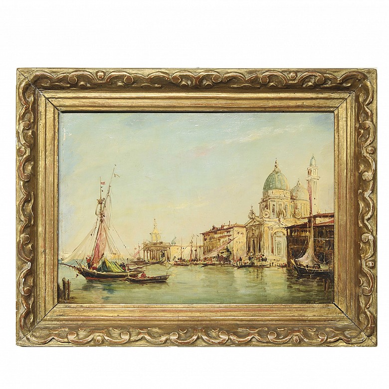 Rebecca C. Buchanan (19th century) ‘Venice Canal’