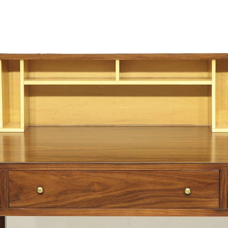 Art Deco style desk in Palo Santo wood