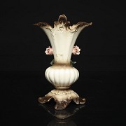 Capodimonte porcelain ‘Vase with appliqué’, 20th century - 3