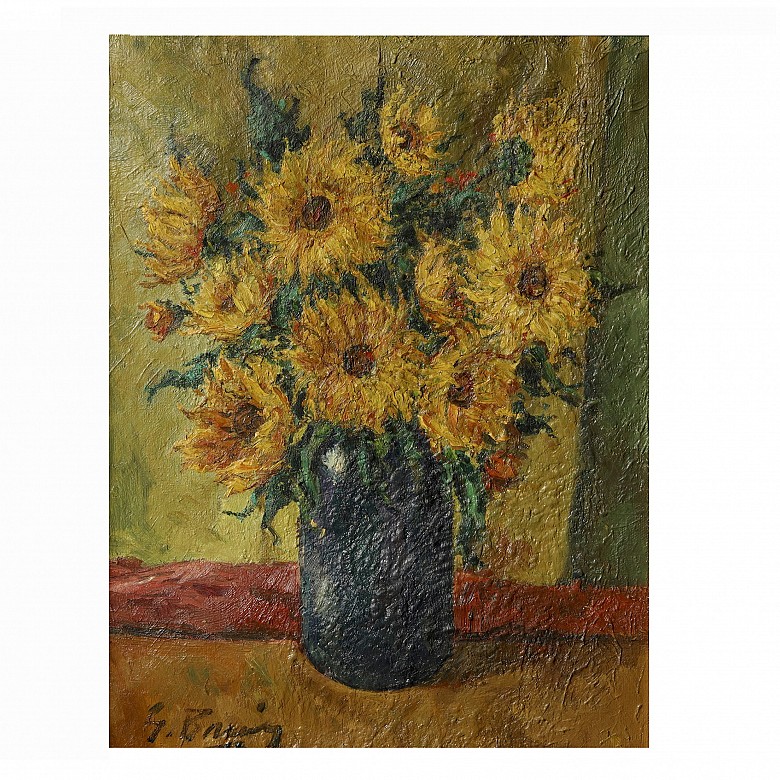 Francisco Gimeno Barón (1912-1978) ‘Sunflowers’