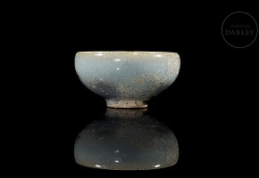 Junyao Small Ceramic Cup, Yuan dynasty