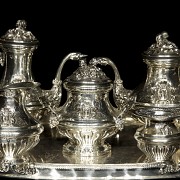 Spanish silver tea and coffee set, 20th century