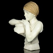 Marble bust 