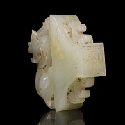 White jade ‘Dragon’ seal, Western Han dynasty