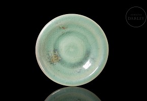 Ruyao Glazed Porcelain Dish, Jin dynasty