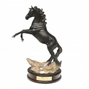 Dos caballos England Beswick Porcelain y Royal Doulton England