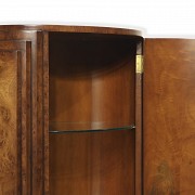 Art Decode elm bar cabinet