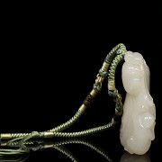 Jade pendant 'monkeys', Qing dynasty, Qianlong