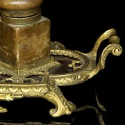 Stone and bronze scribe's desk, 19th century - 7