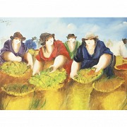 Jaime Guevara (20th century) ‘Fruit sellers’