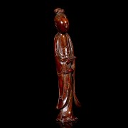 Chenxiangmu ‘Lady’ wooden figure, Qing dynasty