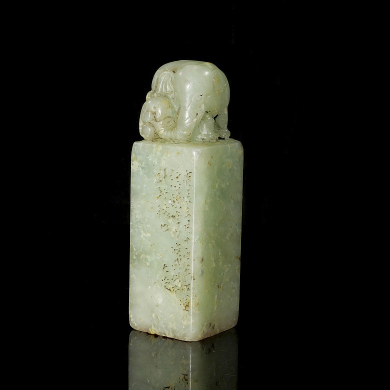 Shoushan stone ‘Elephant’ seal, Qing dynasty