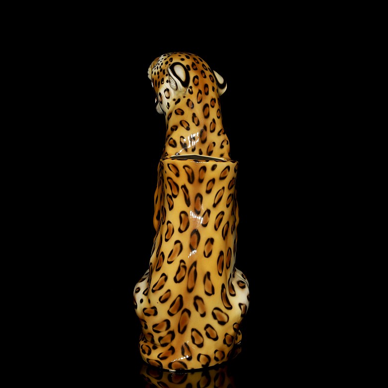 Ceramic umbrella stand ‘Leopard’, 20th century