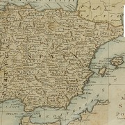 Set of English maps of the 