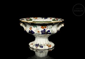 Ironstone ‘Porcelain fruit bowl’, 19th century