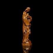 Wood carving ‘Immaculate’ 19th - 20th century - 1