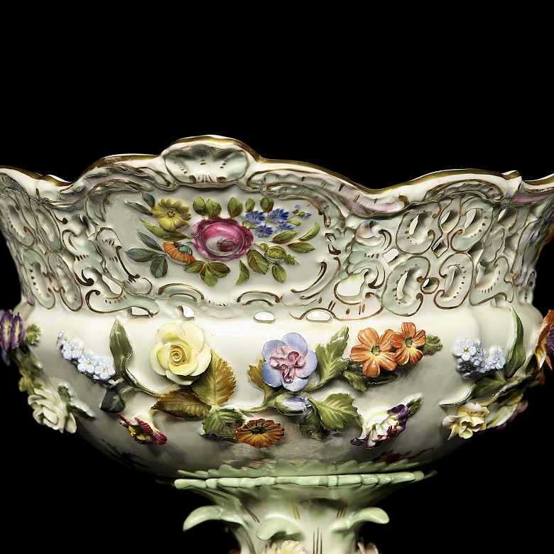 German porcelain set, 19th-20th century