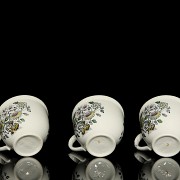 English ‘Dorset’ porcelain coffee set, Wood & Sons, 20th century - 6