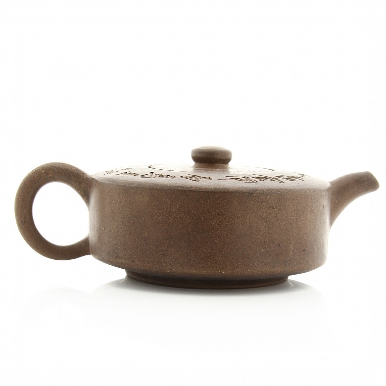 Clay teapot from Yixing, China.