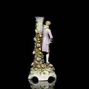 German porcelain ‘Candelabra with gentleman’, 20th century - 2