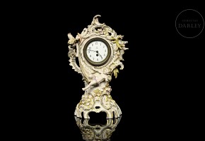 Schierholz ‘Porcelain clock with cherubs’ 19th-20th century