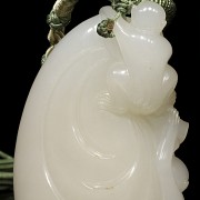 Jade pendant 'monkeys', Qing dynasty, Qianlong