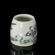 Small water container ‘Doucai’, with Yongzheng brand name