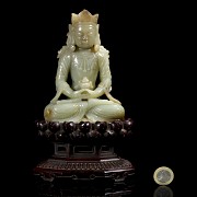 Hetian jade Buddha, Ming dynasty