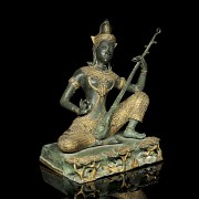 Thai gilt-bronze sculpture, 20th century