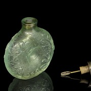 Glass snuff bottle “Dragons” - 4