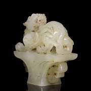 White jade ‘Dragon’ seal, Western Han dynasty