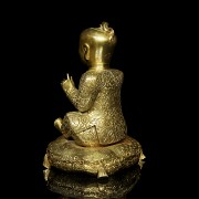 Gilded bronze figurine 