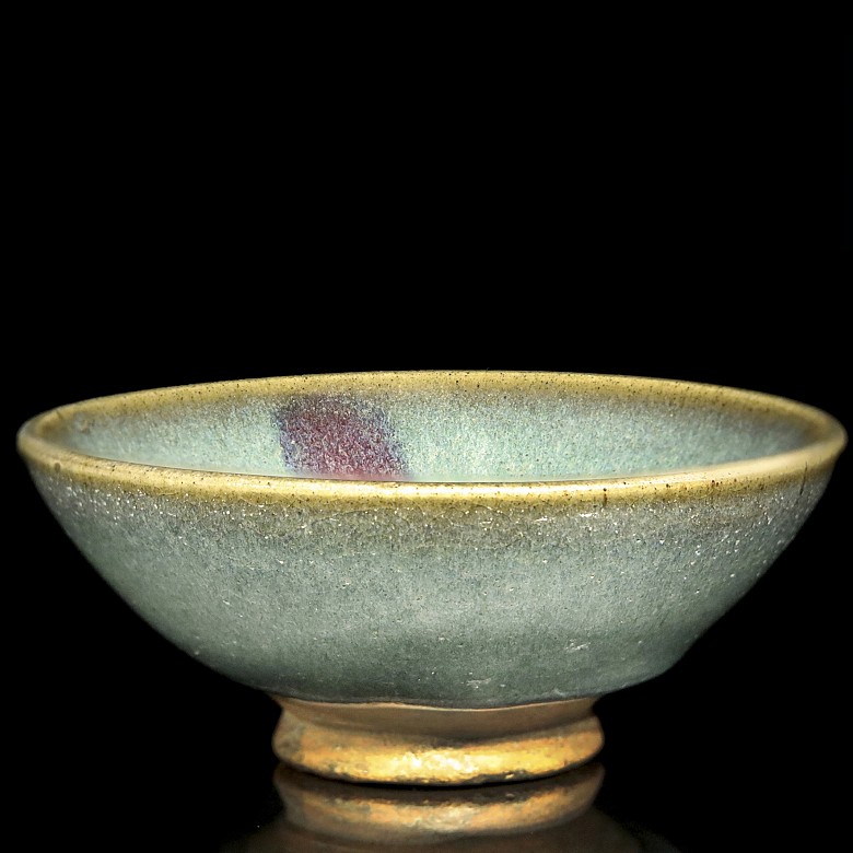 Glazed ceramic bowl, Junyao style.