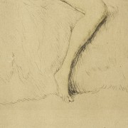 Engraving, Germany ‘Female nude’, 20th century - 3