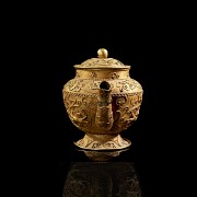 Gilt-bronze teapot, Tang style