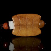 Carved jade ‘Turtle’ pendant, Qing dynasty