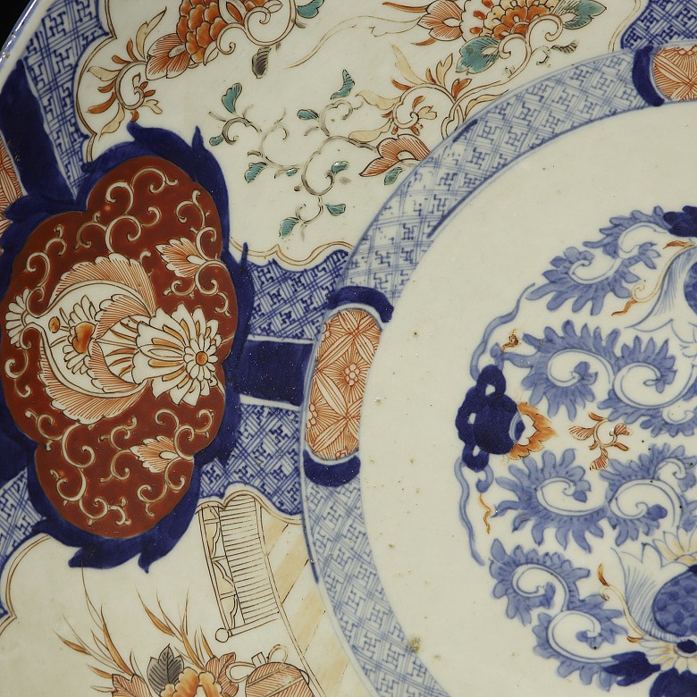 Imari Japanese dish, late 19th century