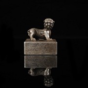 Pewter Seal ‘Lion’, Qing dynasty