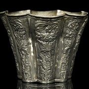 Embossed vessel, Asia, 20th century