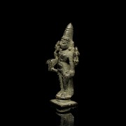 Small bronze deity, 19th century