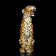 Ceramic umbrella stand ‘Leopard’, 20th century