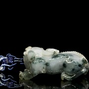 Natural jadeite necklace 