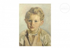 Anonymous (20th century) ‘Portrait of a child’