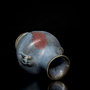 Small Junyao ceramic vase, 20th century