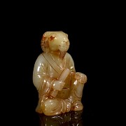 Set of Hetian jade figurines “The twelve signs of the zodiac”, Qing dynasty