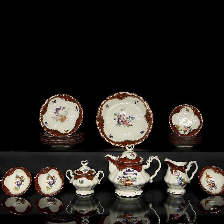 Porcelain coffee set ‘Hispania’, 20th century