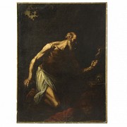 St. Jerome penitent, 17th century